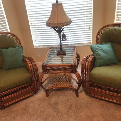 Rattan Glider Rockers