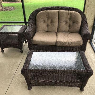 Rattan/Wicker Patio Set