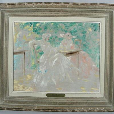 Original Louis Icart Oil