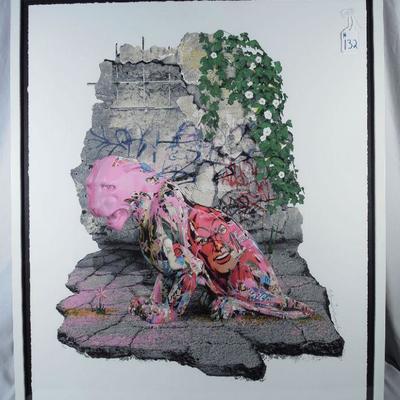 Thierry Guetta original serigraph on paper