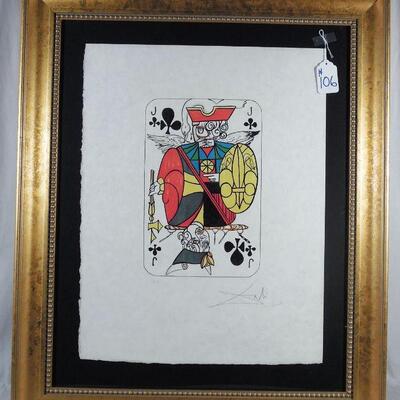 Salvador Dali Litho