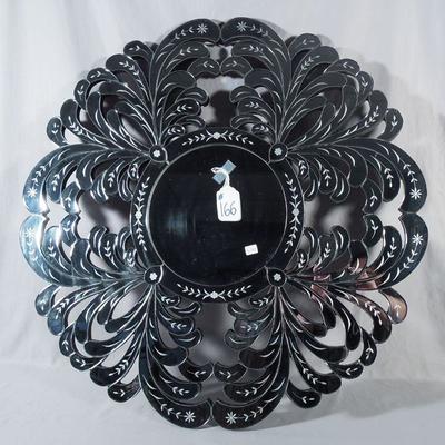 Round venetian mirror
