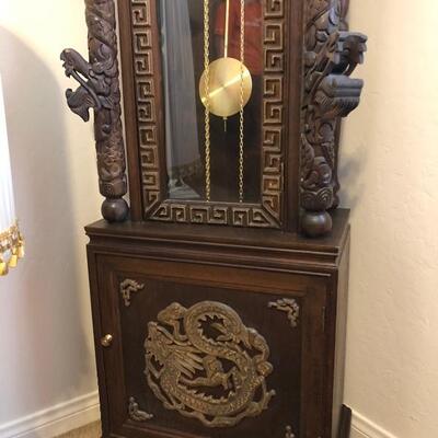 Asian grandfather clock 
