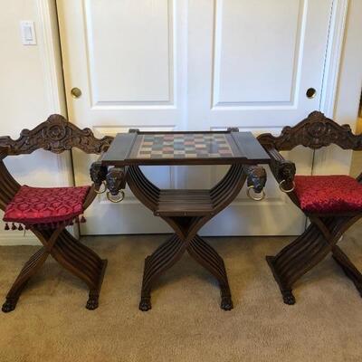 Folding game set 60â€™s 