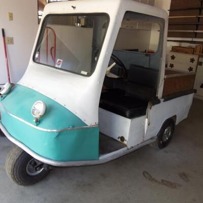 3 wheel cart runs great 