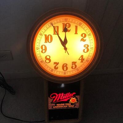 Miller light signs 