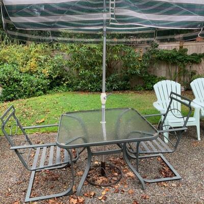 four piece patio set 