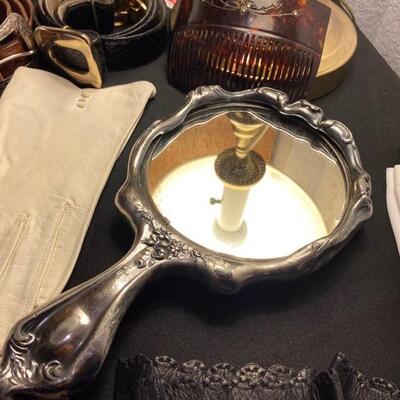 Vintage Hand Mirror
