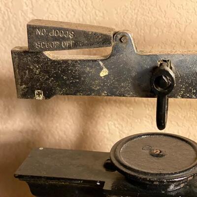 Antique Buffalo Scale 