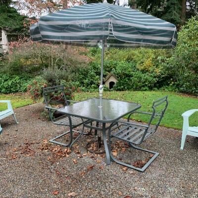 Four piece patio set 