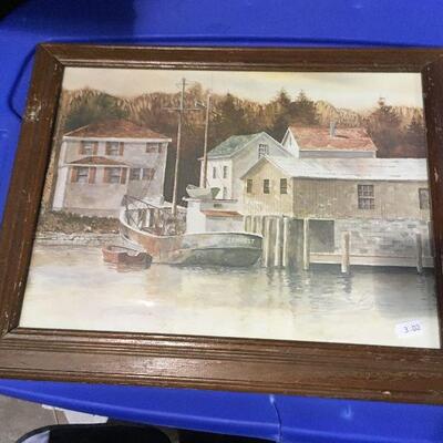 https://www.ebay.com/itm/114448777074	LAR0047 Boat "Tempest" Framed Art Pickup Only ( 19.25" L X 15.5" H)	 $20.00...