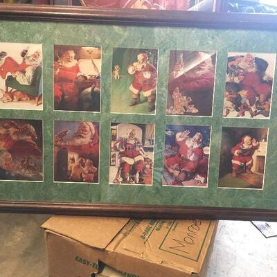 https://www.ebay.com/itm/124367487976	WL7091: Coca Cola Santa Clause Collage Wooden Framed Pickup Only ( 30" L X 18" H)		Auction
