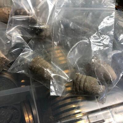 LAR9001 Civil war Bullets $10 each and up