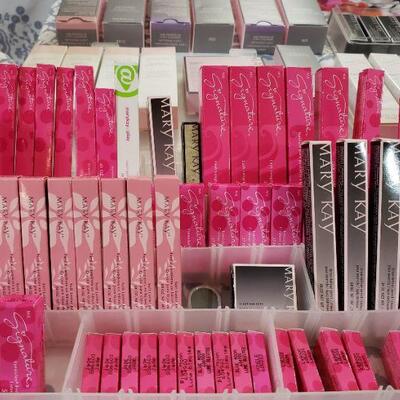 Mary Kay is sorted by color & number for your shopping ease!