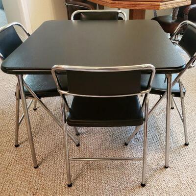 Card Table with Chairs