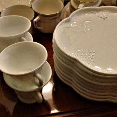 Mike Glass Snack Tray Set 