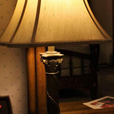 Another one of many accent lamps available for sale.