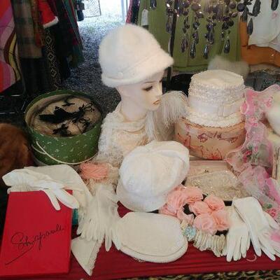 Lots of hats, and accessories