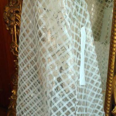 60's Mod Transparent Rain Poncho and Bonnet