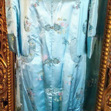 1950s silk Chineese Coat
