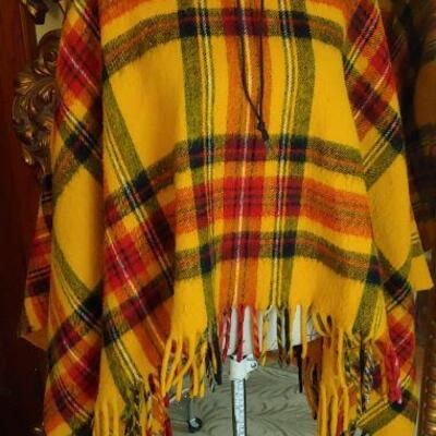 70's Saks Fifth Ave Poncho