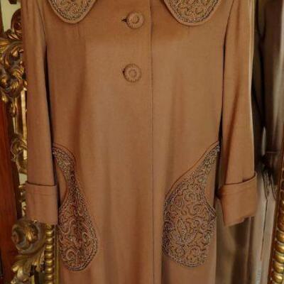 1940s Beaded Coat