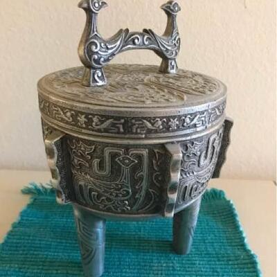 Silver Colored Pot