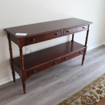 Sofa table 55.5W X 35H X 17.5D 