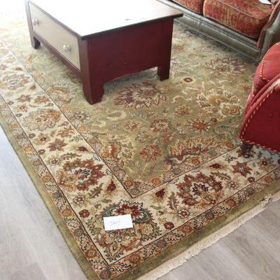 8X10 silk rug $750