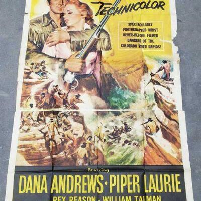 1334	

"Smoke Signal" 3 Sheet Movie Poster
Measures approx 79" x 40.5"