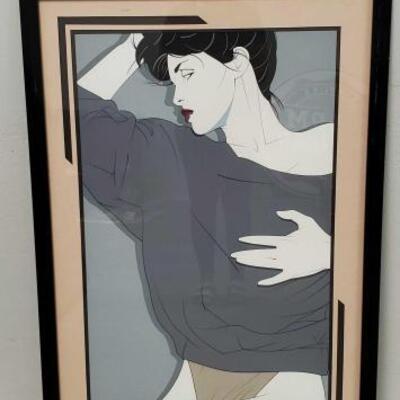 506	
Vintage Patrick Nagel Limited Art Print
Measures Approx 30"Ã—43"