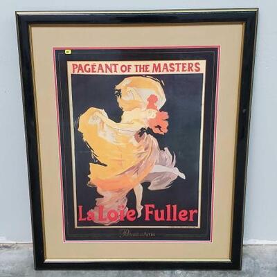 522	

PagÃ©ant Of The Masters "La LouÃ¯e Fuller"
Measures Approx 30"Ã—37"