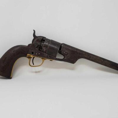 135	

Colt Revolver
Serial Number: 21533 Barrel Length: 8"