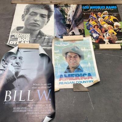 1440	

4 Posters From Bob Dylan, Ronald Reagan, La Rams, Bill W. And Route 66
4 Posters From Bob Dylan, Ronald Reagan, La Rams, Bill W....