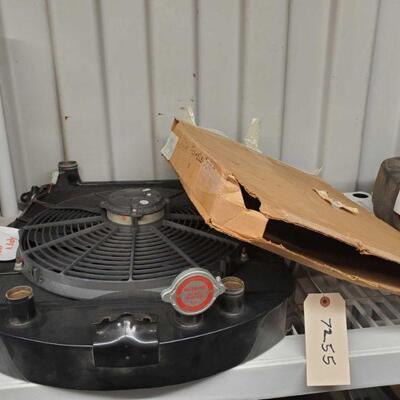 7255	

Model A Flathead Motor Radiator With Fans
Model A Flathead Motor Radiator With Fans
