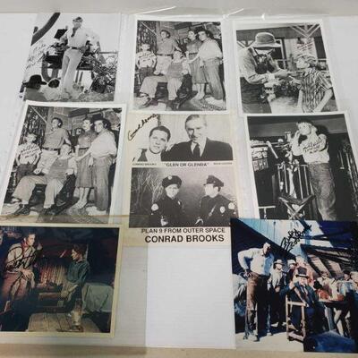 1326	

8 Signed Photographs - Signatures Unknown
8 Signed Photographs - Signatures Unknown