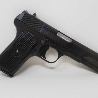 100	

Cugir TT-C 7.62Ã—25 Semi-Auto Pistol
Serial Number: ZY325 Barrel Length: 4.5"