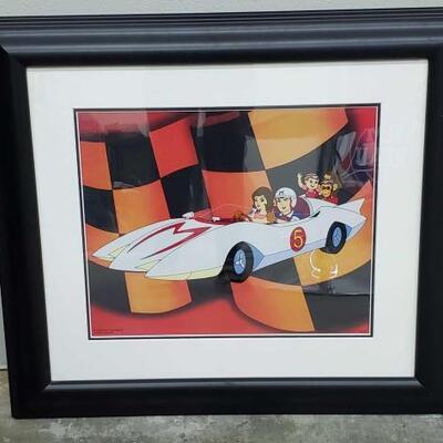 414	
"Speed racer 2" Animation Cel
fine art management corporation. 23"x26". On 06/07/2014 this painting was...