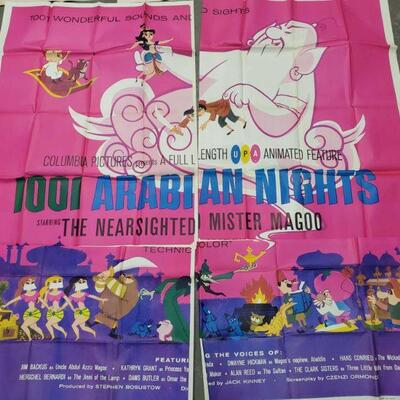 1328	

1959 1001 Arabian Nights 3 Sheet Movie Poster
Measures approx 80" x 78"