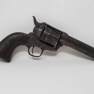 130	

1883 Colt Single Action Army "Peace Maker" .45 LC Revolver
No FFL Required Serial Number: 90317 Barrel Length: 4.75"