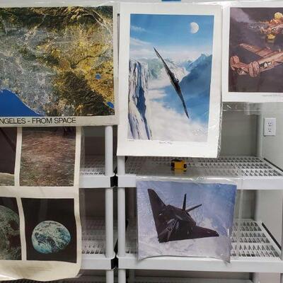 1108	

5 Aviation And Geography Posters
Measurements Range Approx 20"x16"-36"x24"