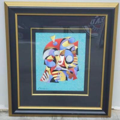 418	
Anatole Krasnyanksy Abstarct painting
Abstract painting in great condition. 444/450. 26"x24"