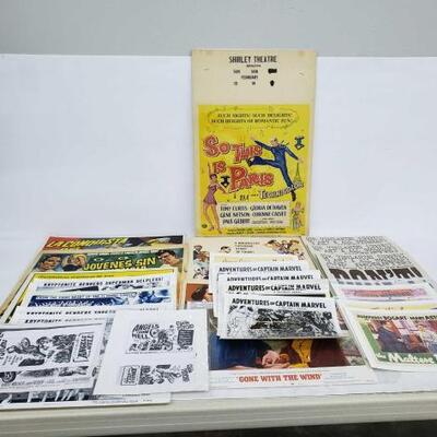 1450	

Vintage Posters And Reprints
Ranging In Size From: 22" x 14" - 10" x 8.5"