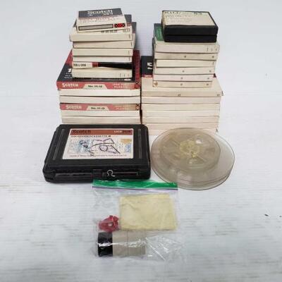 2032	

Vintage Radio Station Reel to Reels, Video Cassette, Empty Reels, And More
Vintage Radio Station Reel to Reels, Video Cassette,...