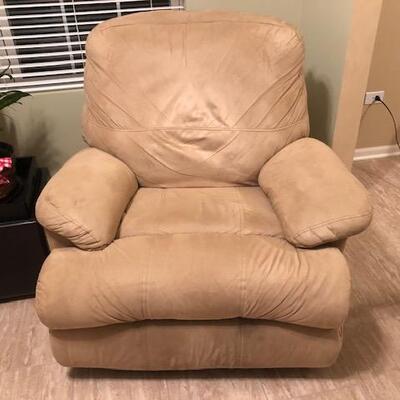 Beige Recliner Chair