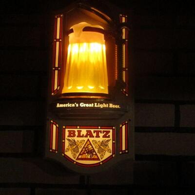 Blatz sign