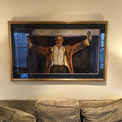 Anthony Quinn Signed Lithograph