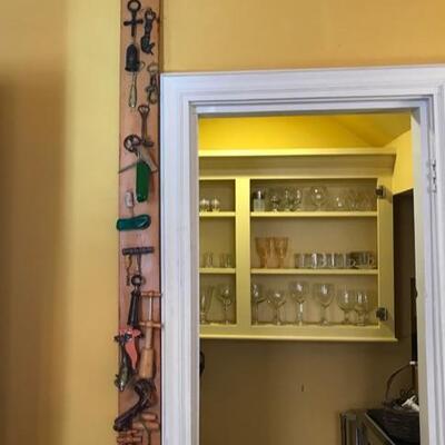 Leather with Jack Bass' wine cork collection $250