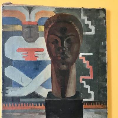 Painting SOLD
Wooden figure $15 SOLD
