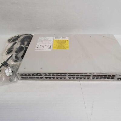 #5206 â€¢ Cisco Catalyst 9200L L3 Switch - 48 Ethernet Ports & 4 Gigabit SFP Uplink Ports
